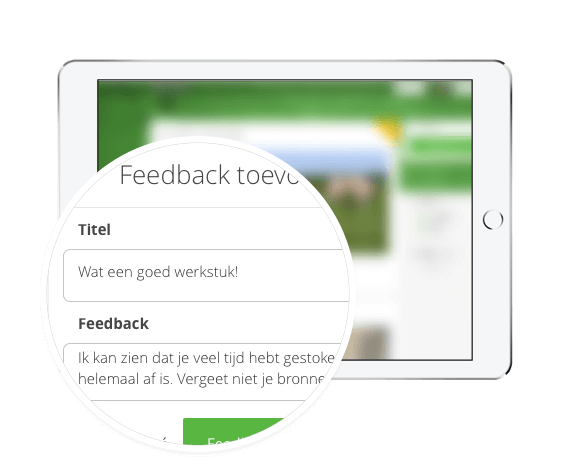 Feedback geven